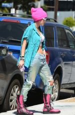 BELLA THORNE Heading to a Studio in Los Angeles 08/18/2017