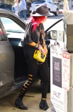 BELLA THORNE Heading to Hose Eber Salon in Beverly Hills 08/13/2017