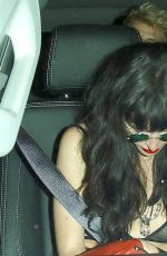 BELLA THORNE Leaves Peppermint Club in West Hollywood 08/07/2017
