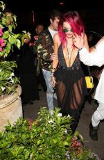 BELLA THORNE Night Out at Avenue in Hollywood 08/15/2017