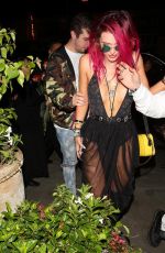 BELLA THORNE Night Out at Avenue in Hollywood 08/15/2017