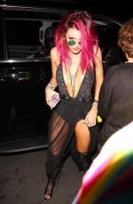 BELLA THORNE Night Out at Avenue in Hollywood 08/15/2017