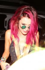 BELLA THORNE Night Out at Avenue in Hollywood 08/15/2017