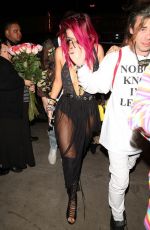 BELLA THORNE Night Out at Avenue in Hollywood 08/15/2017