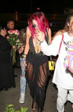 BELLA THORNE Night Out at Avenue in Hollywood 08/15/2017