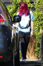 BELLA THORNE Out and About in Los Angeles 08/22/2017