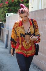 BELLA THORNE Out and About in Sherman Oaks 08/23/2017