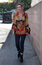 BELLA THORNE Out and About in Sherman Oaks 08/23/2017