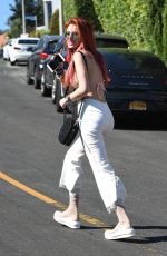 BELLA THORNE Out in Los Angeles 08/27/2017