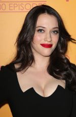 BETH BEHRS and KAT DENNINGS at 2 Broke Girls 100th Episode Celebration in Los Angeles 08/21/2017