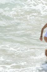 BETHENNY FRANKEL in Swimsuit at a Beach in Ibiza 08/25/2017