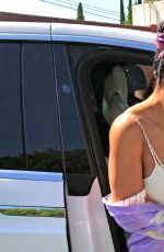 BLAC CHYNA Out for Lunch in Los Angeles 08/14/2017