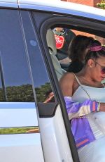 BLAC CHYNA Out for Lunch in Los Angeles 08/14/2017