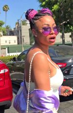 BLAC CHYNA Out for Lunch in Los Angeles 08/14/2017