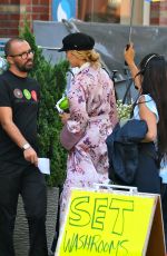 BLAKE LIVELY on the Set of A Simple Favor in Toronto 08/21/2017