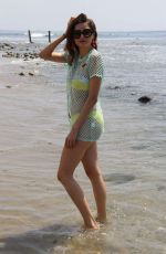 BLANCA BLANCO in Bikini on the Set of a Photoshoot in Malibu 08/16/2017