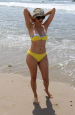 BLANCA BLANCO in Bikini on the Set of a Photoshoot in Malibu 08/16/2017