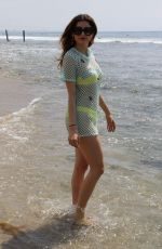 BLANCA BLANCO in Bikini on the Set of a Photoshoot in Malibu 08/16/2017
