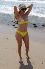 BLANCA BLANCO in Bikini on the Set of a Photoshoot in Malibu 08/16/2017