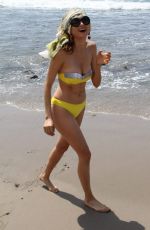 BLANCA BLANCO in Bikini on the Set of a Photoshoot in Malibu 08/16/2017