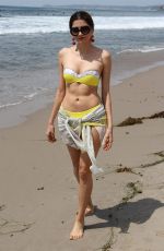 BLANCA BLANCO in Bikini on the Set of a Photoshoot in Malibu 08/16/2017