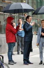 BOJANA NOVAKOVIC on the Set of Instinct in New York 08/15/2017