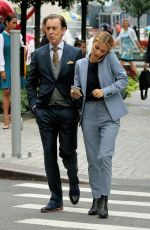 BOJANA NOVAKOVIC on the Set of Instinct in New York 08/15/2017