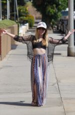BRENNA RHEA Out and About in Los Angeles 08/23/2017
