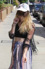 BRENNA RHEA Out and About in Los Angeles 08/23/2017