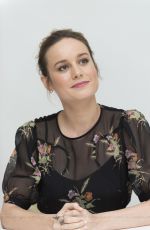 BRIE LARSON at The Glass Castle Press Conference in Los Angeles 07/24/2017