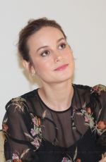 BRIE LARSON at The Glass Castle Press Conference in Los Angeles 07/24/2017