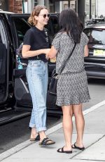BRIGETTE LUNDY-PAINE Arrives at AOL Build Speaker Series in New York 08/14/2017