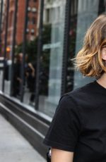 BRIGETTE LUNDY-PAINE Arrives at AOL Build Speaker Series in New York 08/14/2017