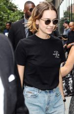 BRIGETTE LUNDY-PAINE Arrives at AOL Build Speaker Series in New York 08/14/2017