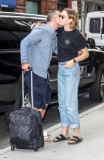 BRIGETTE LUNDY-PAINE Arrives at AOL Build Speaker Series in New York 08/14/2017