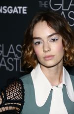 BRIGETTE LUNDY-PAINE at The Glass Castle Premiere in New York 08/09/2017
