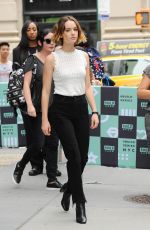 BRIGETTE LUNDY-PAINE Leaves AOL Build Speaker Series in New York 08/14/2017