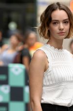 BRIGETTE LUNDY-PAINE Leaves AOL Build Speaker Series in New York 08/14/2017