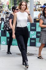 BRIGETTE LUNDY-PAINE Leaves AOL Build Speaker Series in New York 08/14/2017