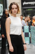 BRIGETTE LUNDY-PAINE Leaves AOL Build Speaker Series in New York 08/14/2017