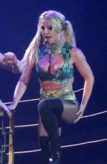 BRITNEY SPEARS Performs at Planet Hollywood in Las Vegas 08/11/2017