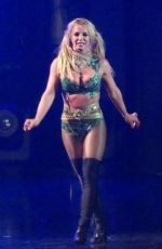 BRITNEY SPEARS Performs at Planet Hollywood in Las Vegas 08/11/2017