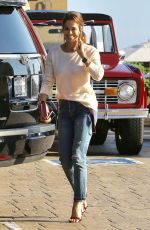 BROOKE BURKE Arrives at Nobu in Malibu 08/10/2017