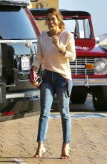 BROOKE BURKE Arrives at Nobu in Malibu 08/10/2017