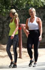 BROOKE HOGAN Out Hiking in Studio City 08/05/2017