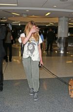 CAITY LOTZ with Her Dog at LAX Airport in Los Angeles 08/01/2017