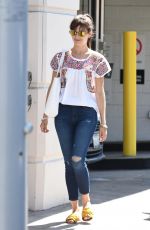 CAMILLA BELLE Out for Lunch in Los Angeles 08/04/2017