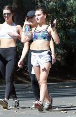 CAMREN BICONDOVA Out Hiking in Los Angeles 08/19/2017