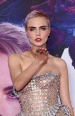 CARA DELEVINGNE at Valerian and the City of a Thousand Planets Premiere in Mexico 08/02/2017