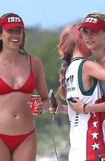 CARA DELEVINGNE Continues Her Birthday Celebrations in Cancun 08/15/2017